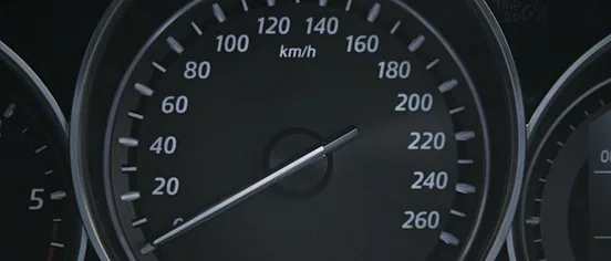 speedometer, city driving