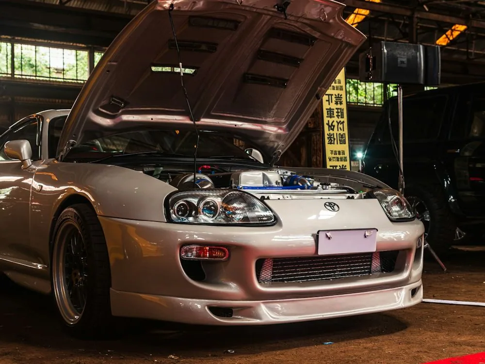 the workshop or dyno cell