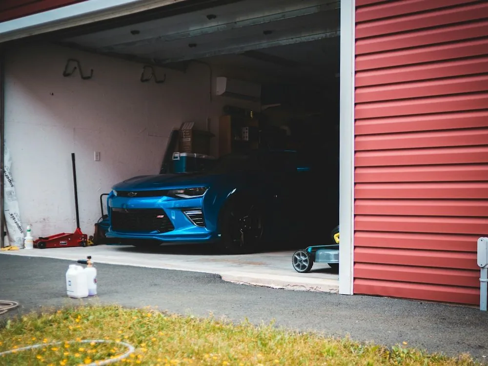 the workshop or dyno cell