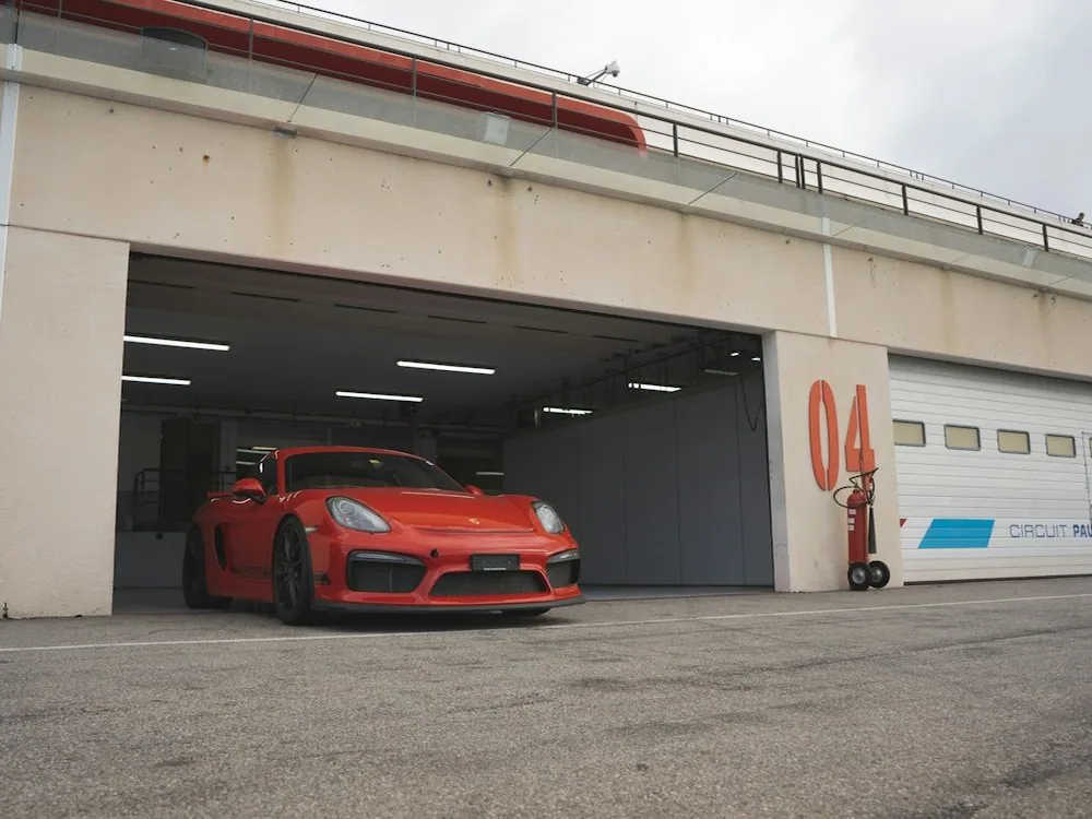 the workshop or dyno cell